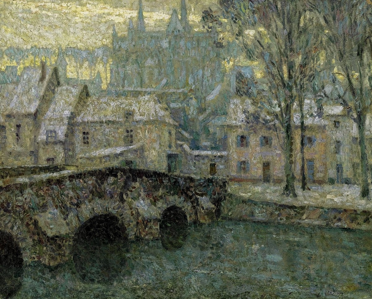 "Pictură. Arhitectură" by Henri Le Sidaner