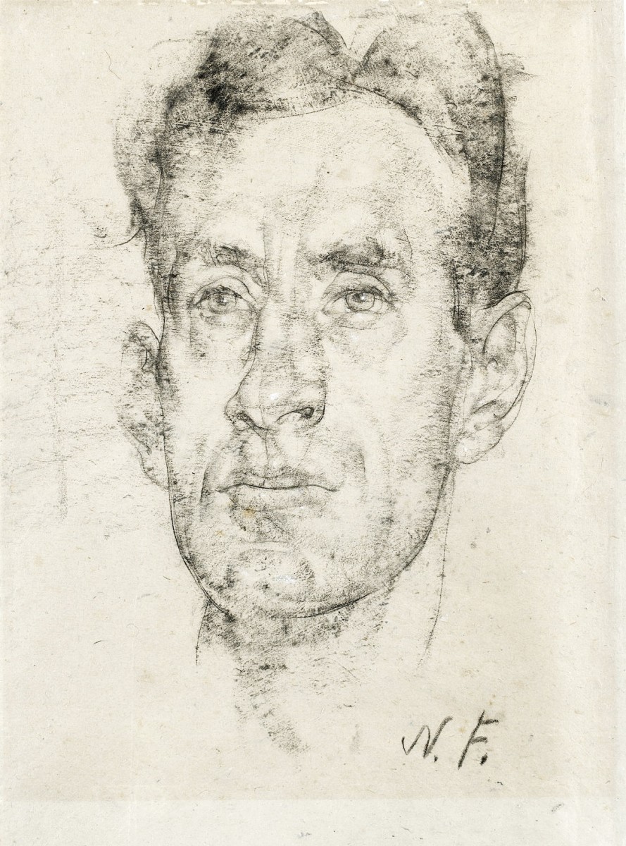 "Drawing. Portrait" by Nicolai Fechin