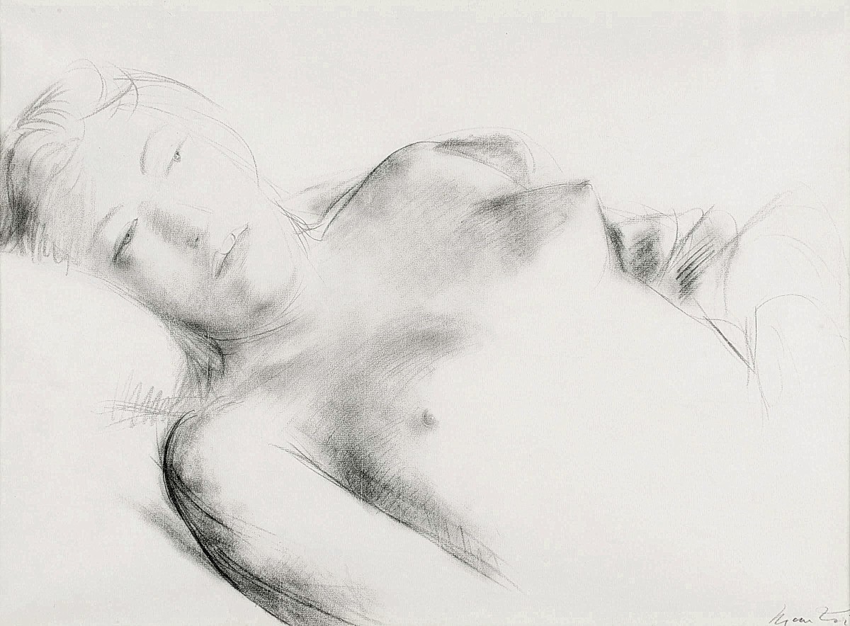 "Drawing. Nude" by Giacomo Manzù