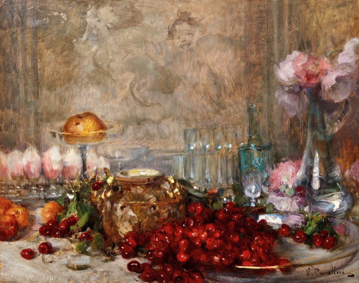 "Painting. Still life" by Vittorio Cavalleri