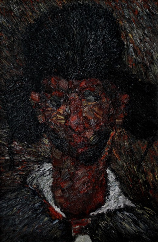 "Compoziție„Печикин”" by Olga Ilieș, 2000, 300x440mm, oil on canvas