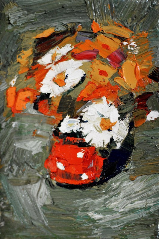 "Живопись. Этюд. Пленэр. Продолжительный" by Алиса Бивол, 150x100mm, масло / холст