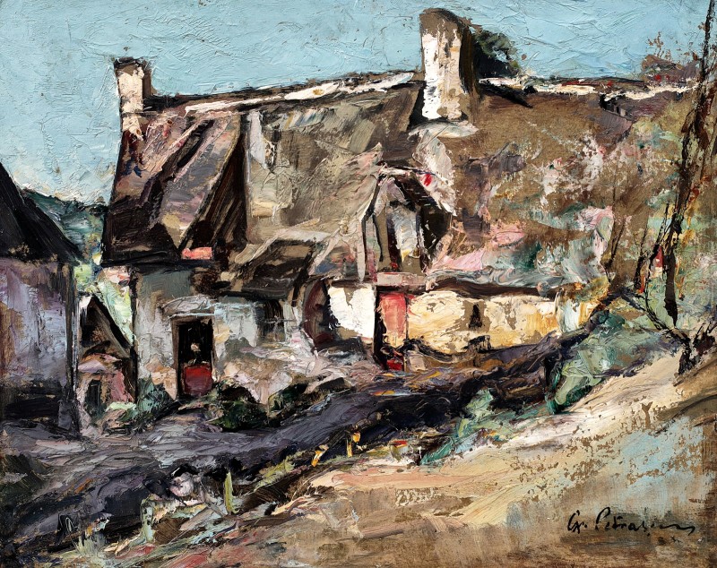 "Pictură. Arhitectură" by Gheorghe Petrașcu