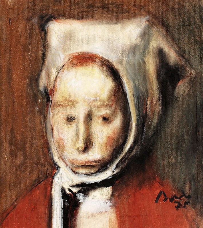 "Pictură. Portret" by Corneliu Baba