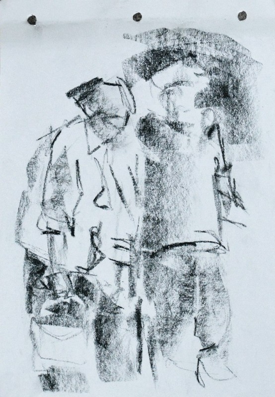 "Зарисовки / эскизы" by Cезар Cёбану
