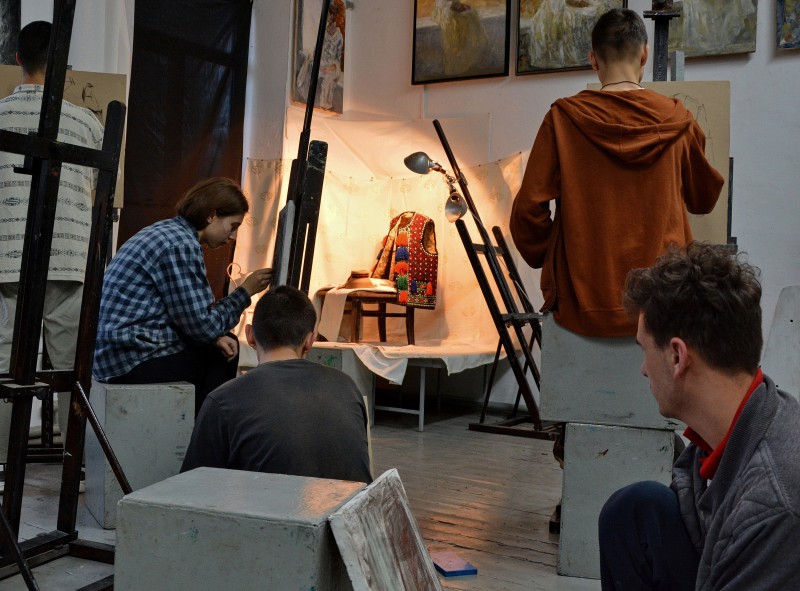 ... astăzi în atelierul cl. a XI-a și cl. a XII-a