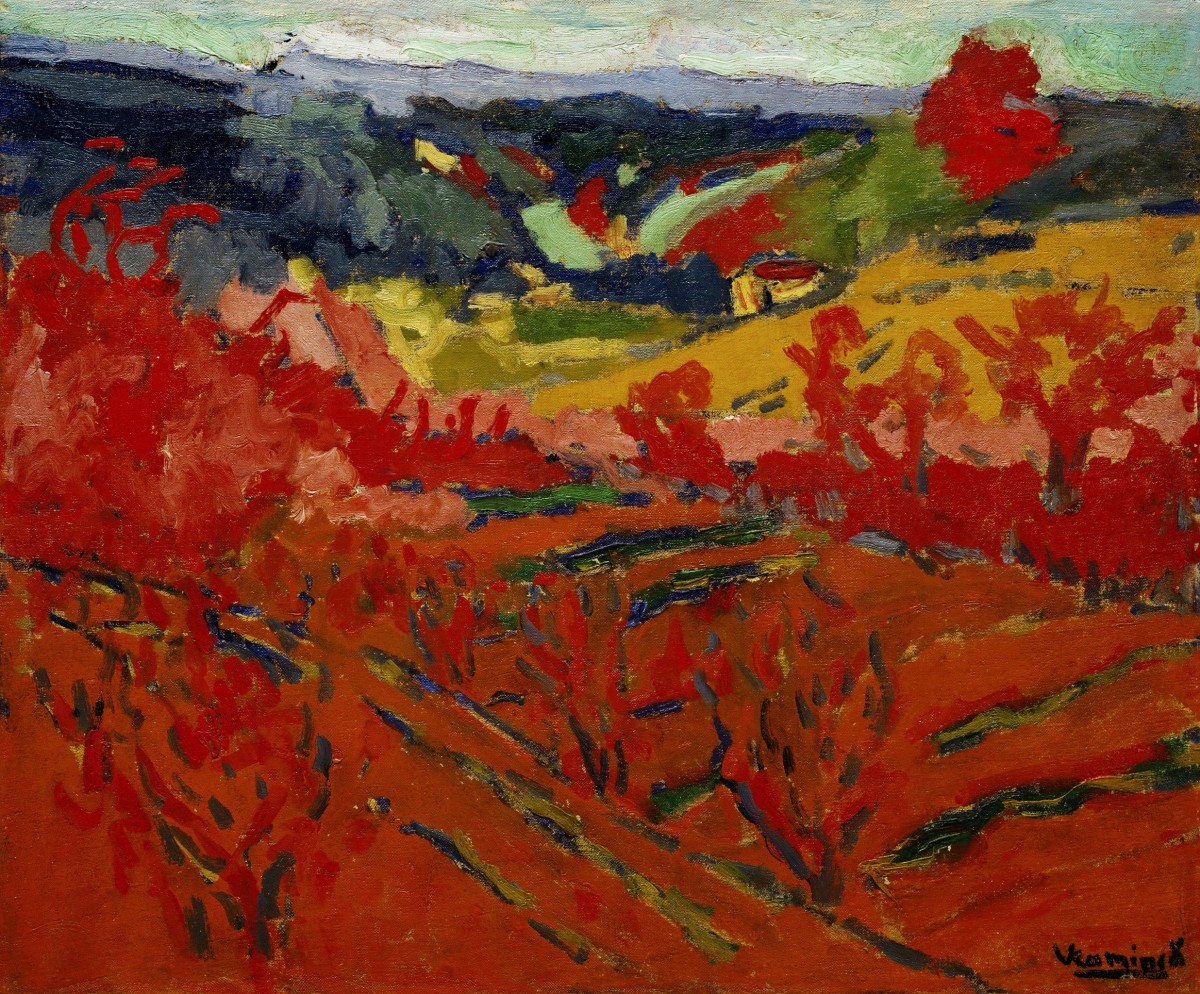 "Painting. Landscape" by Maurice de Vlaminck