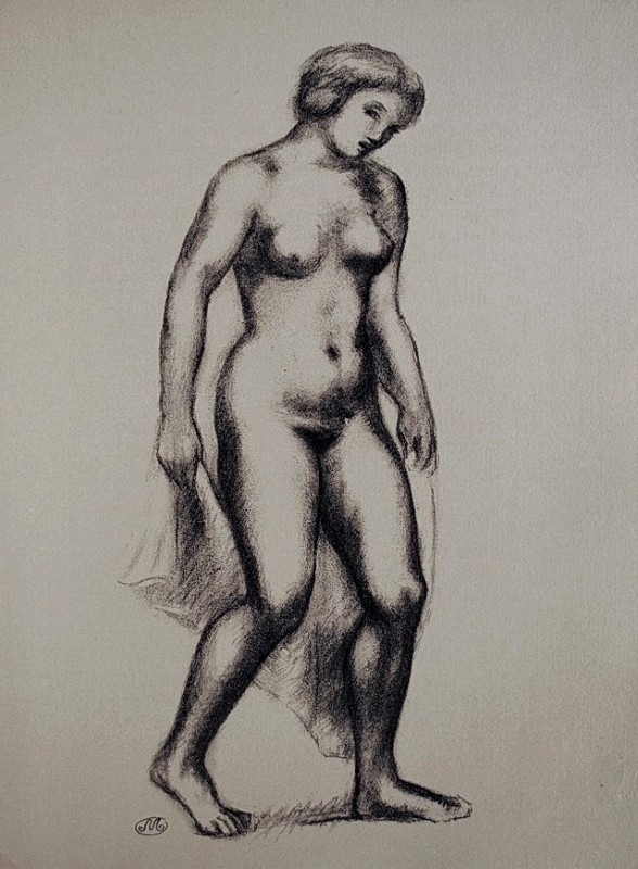 "Desen. Nud" by Aristide Maillol