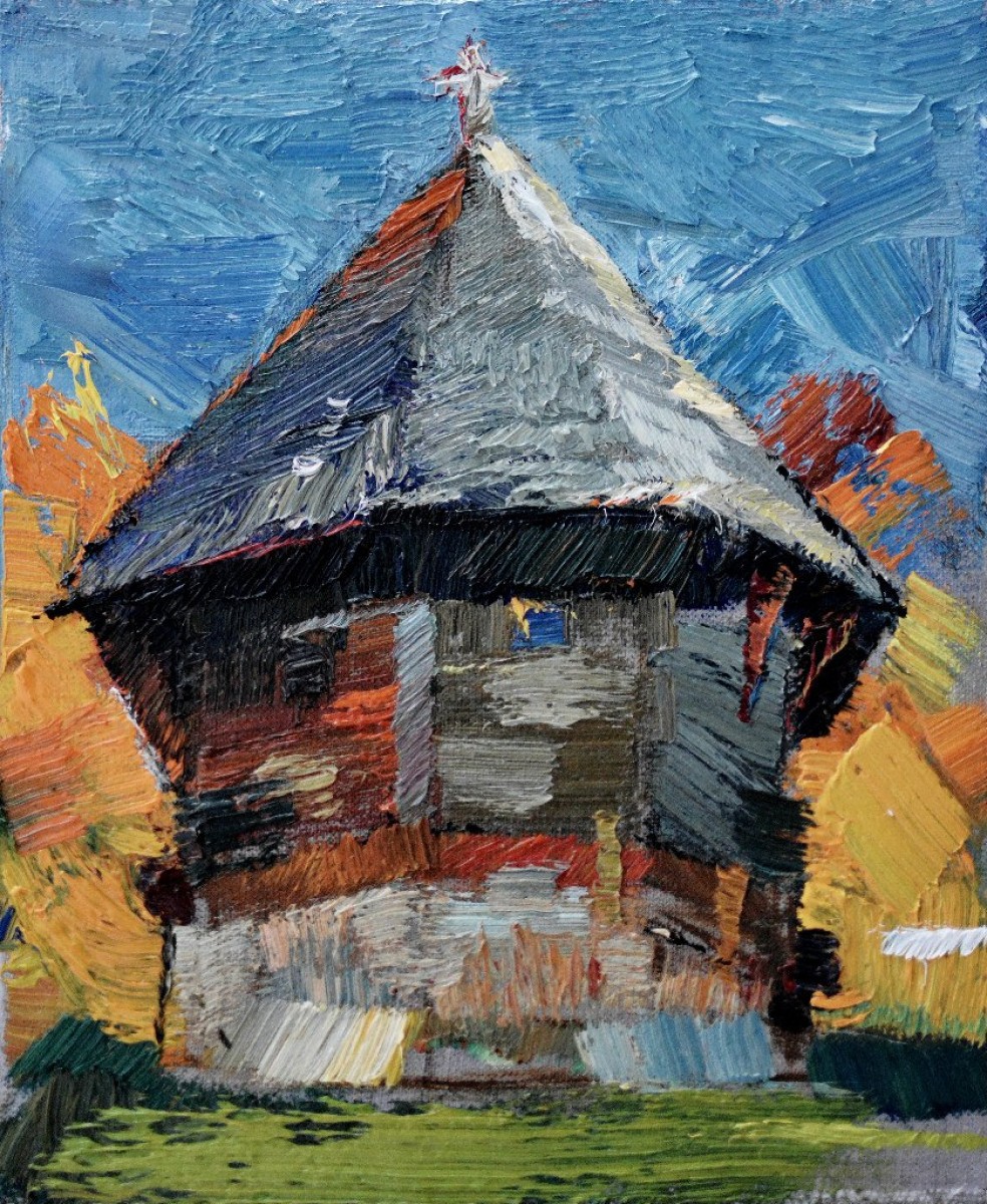 "Studiu" by Maia Doina, 2015, ulei pe pânză