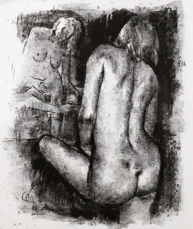 "Рисунок. Обнаженка" by Cарл Отто Мюллер