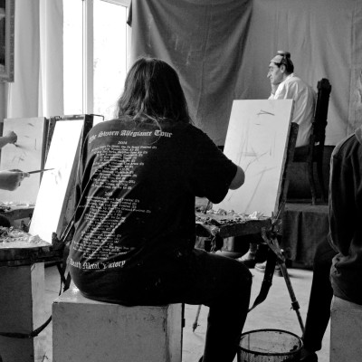 Teză semestrială la disciplina Pictură, cl. a- XI-a / 3 h academice / prof. Anatol Ghimpu