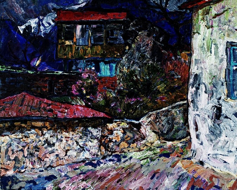 "Pictură. Rural" by Pyotr Kuzmich Stolyarenko