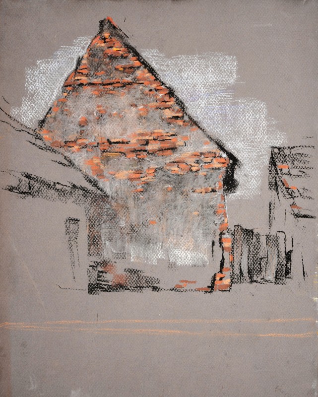 "Drawing. Pleinair. Pleinair romania" by Ilie Maxemciuc, oil on canvas