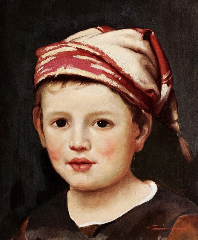 "Pictură. Portret" by Nisi (Anisia) Torosian-Statescu