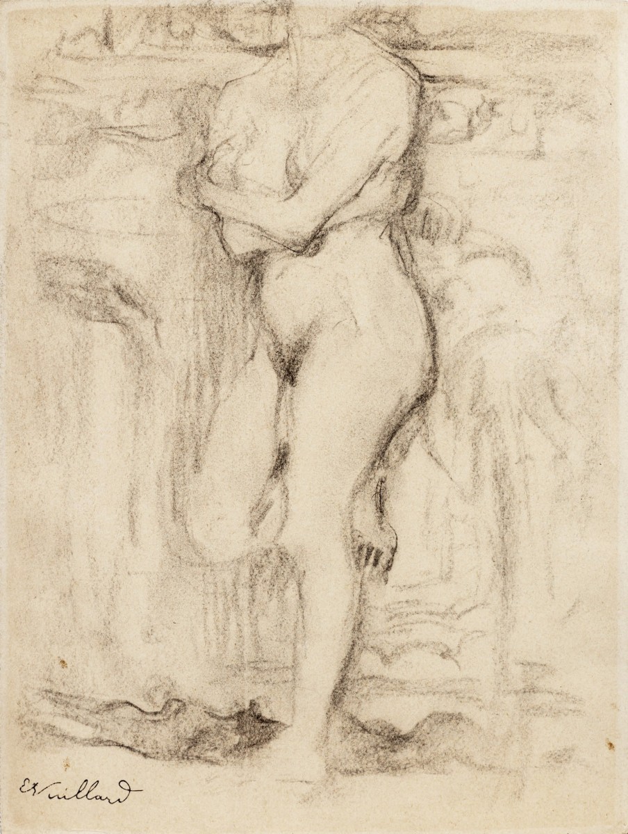 "Drawing. Nude" by Jean-Édouard Vuillard