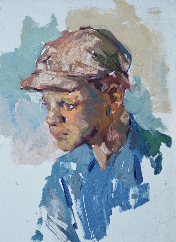 "Pictură. Portret" by Anatol Colceac