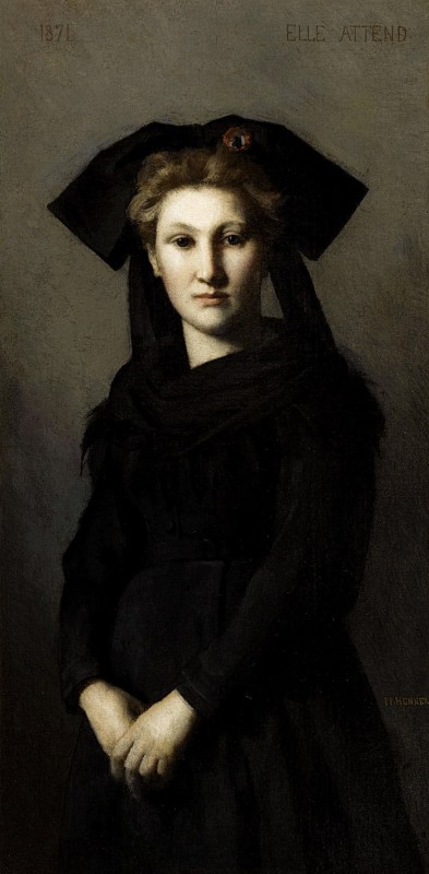 "Painting. Figure" by Jean-Jacques Henner
