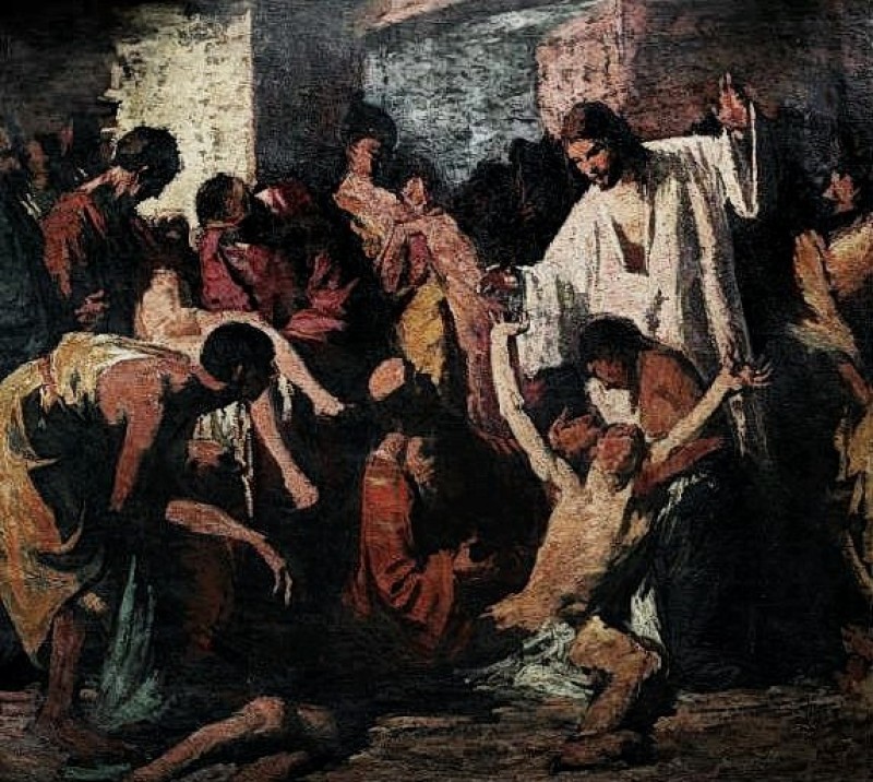 "Pictură. Oameni" by Tivadar Zemplényi