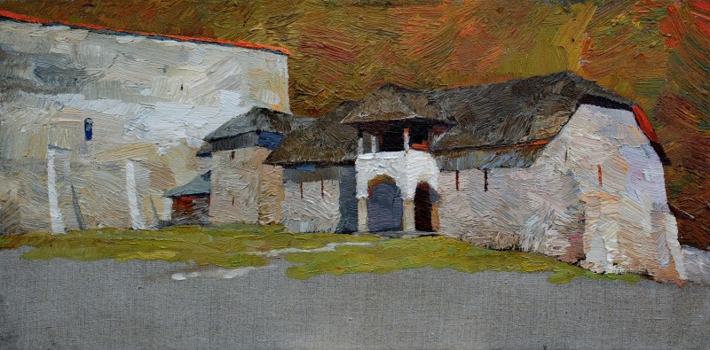 "Pictură. Pleinair. Pleinair România" by Maxim Romaniuc, ulei pe pânză