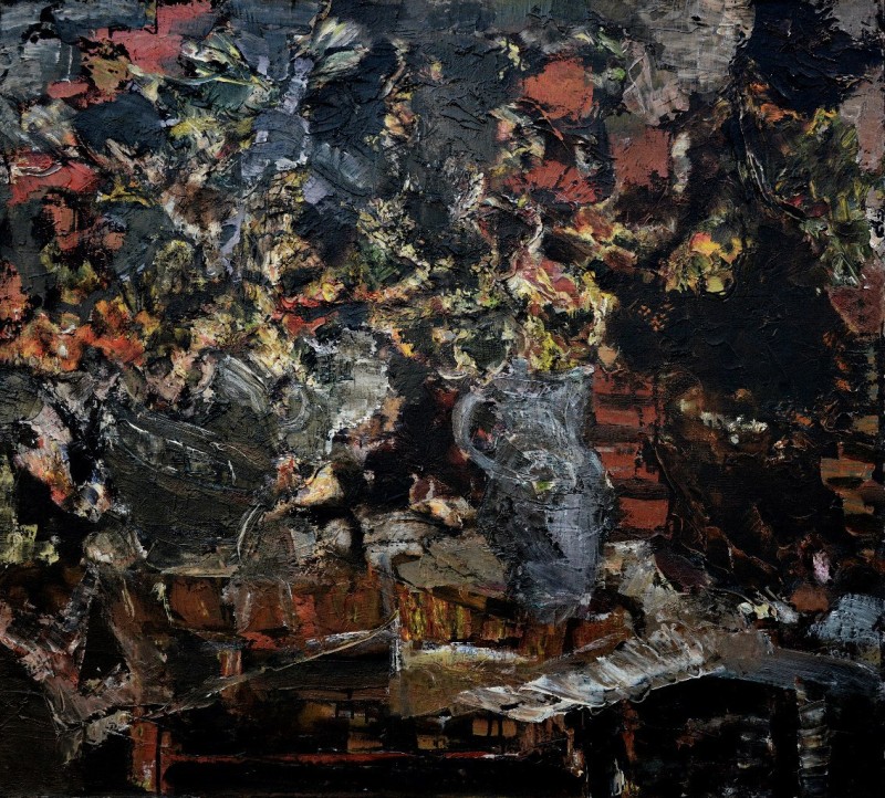 "Painting. Flowers" by Dumitru Peicev