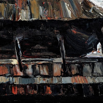 "Марамуреш" by Анатол Гимпу, 300x600mm, масло / холст
