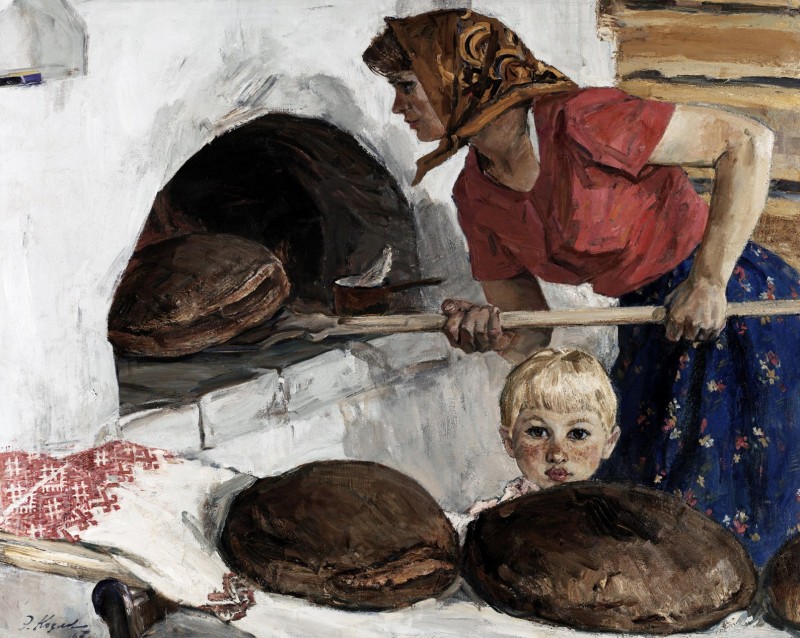 "Compoziție. Oameni" by Evgenij Kozlov