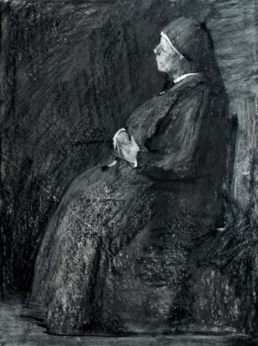 "Crochiu. Figură" by Верониcа Cрецу