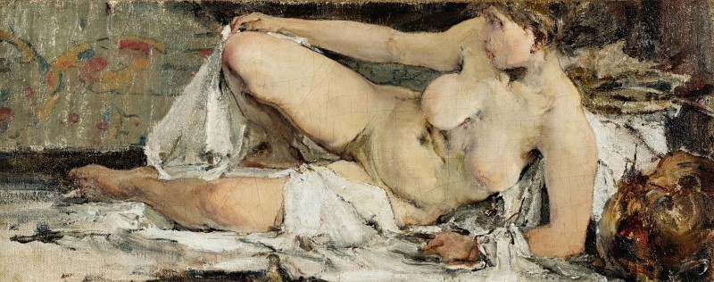"Painting. Nude" by Nicolai Fechin