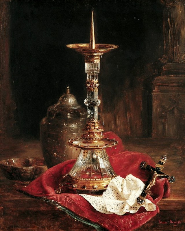 "Painting. Still life" by Blaise Alexandre Desgoffe