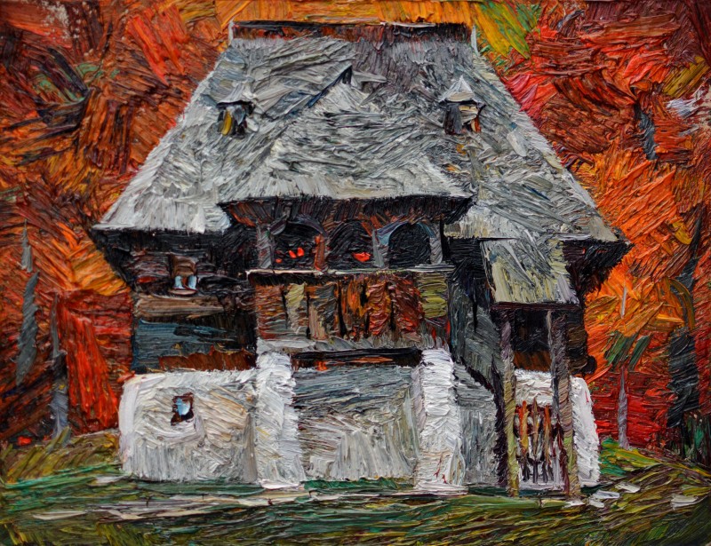 "Живопись. Пленэр. Продолжительный" by Наталиа Фостиcа, 320x420mm, масло / холст