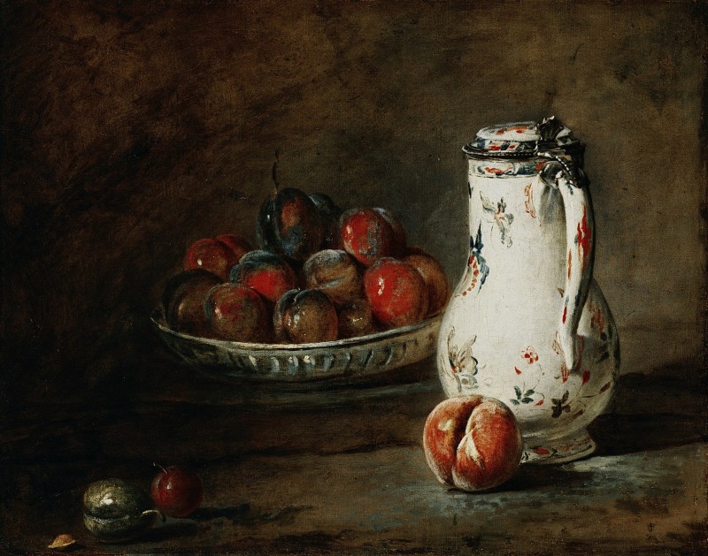 "Painting. Still life" by Jean-Baptiste-Siméon Chardin