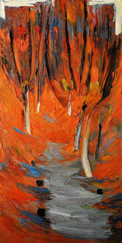 "Painting. Pleinair. Pleinair romania" by Nicoleta Stati, oil on canvas