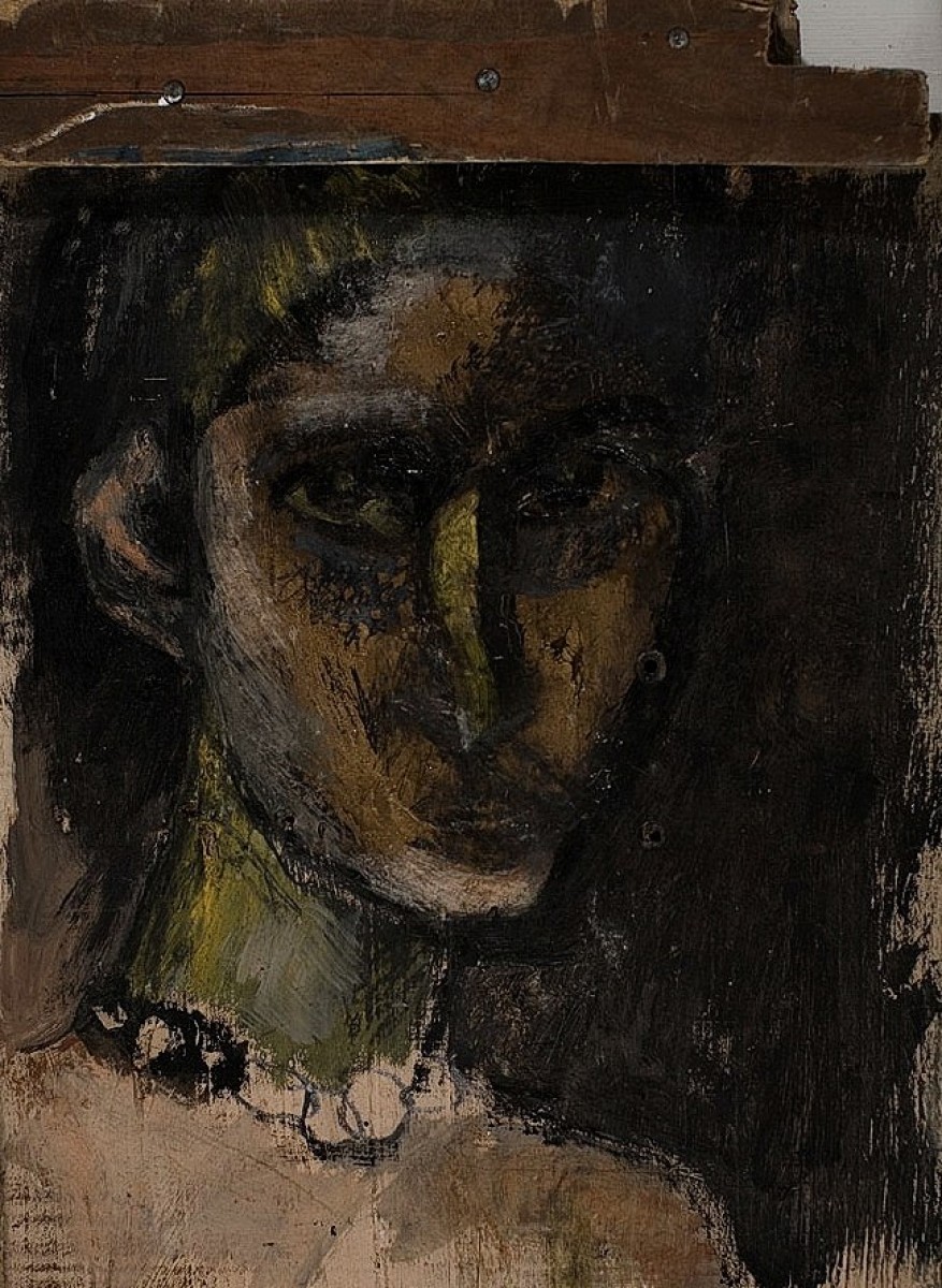 "Painting. Portrait" by Tjaarke Maas