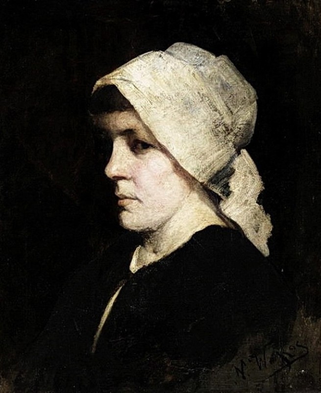 "Painting. Portrait" by Nikolaos Vokos