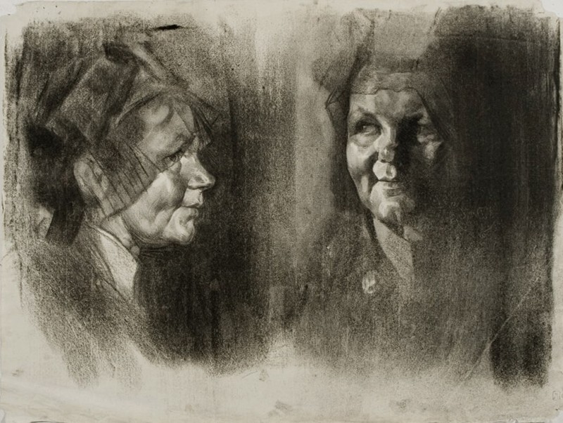 "Desen. Portret" by Dmitry Nicolajevich Kardovsky