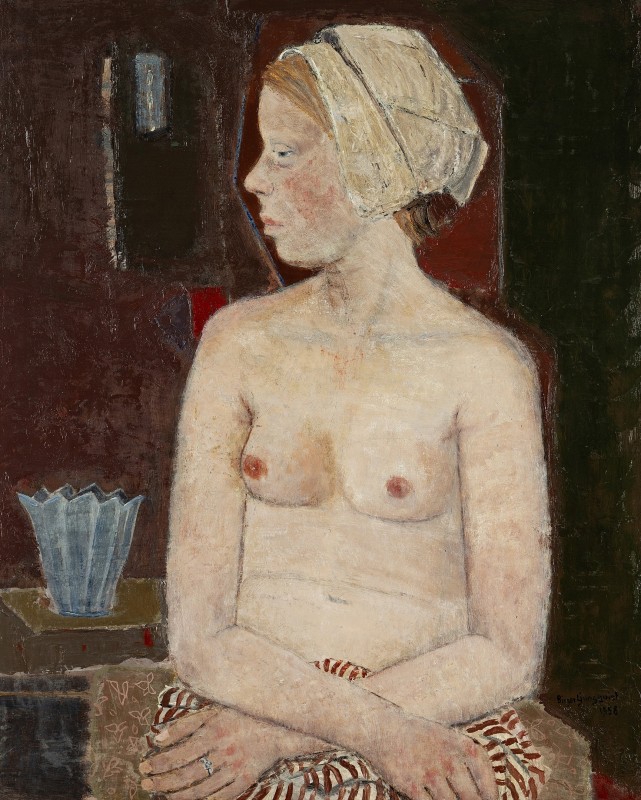 "Painting. Nude" by Birger Ljungquist