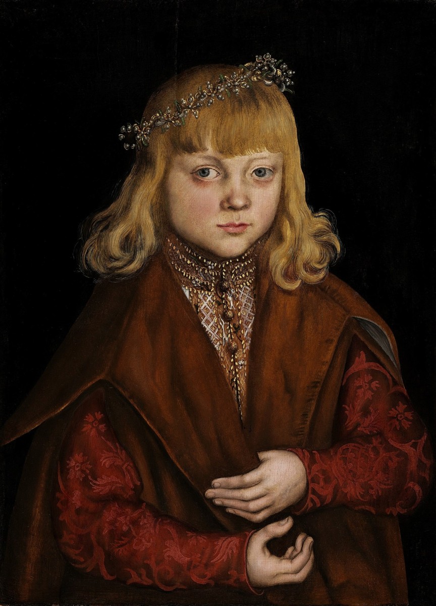 "Pictură. Figură / semifigură" by Lucas Cranach the Elder