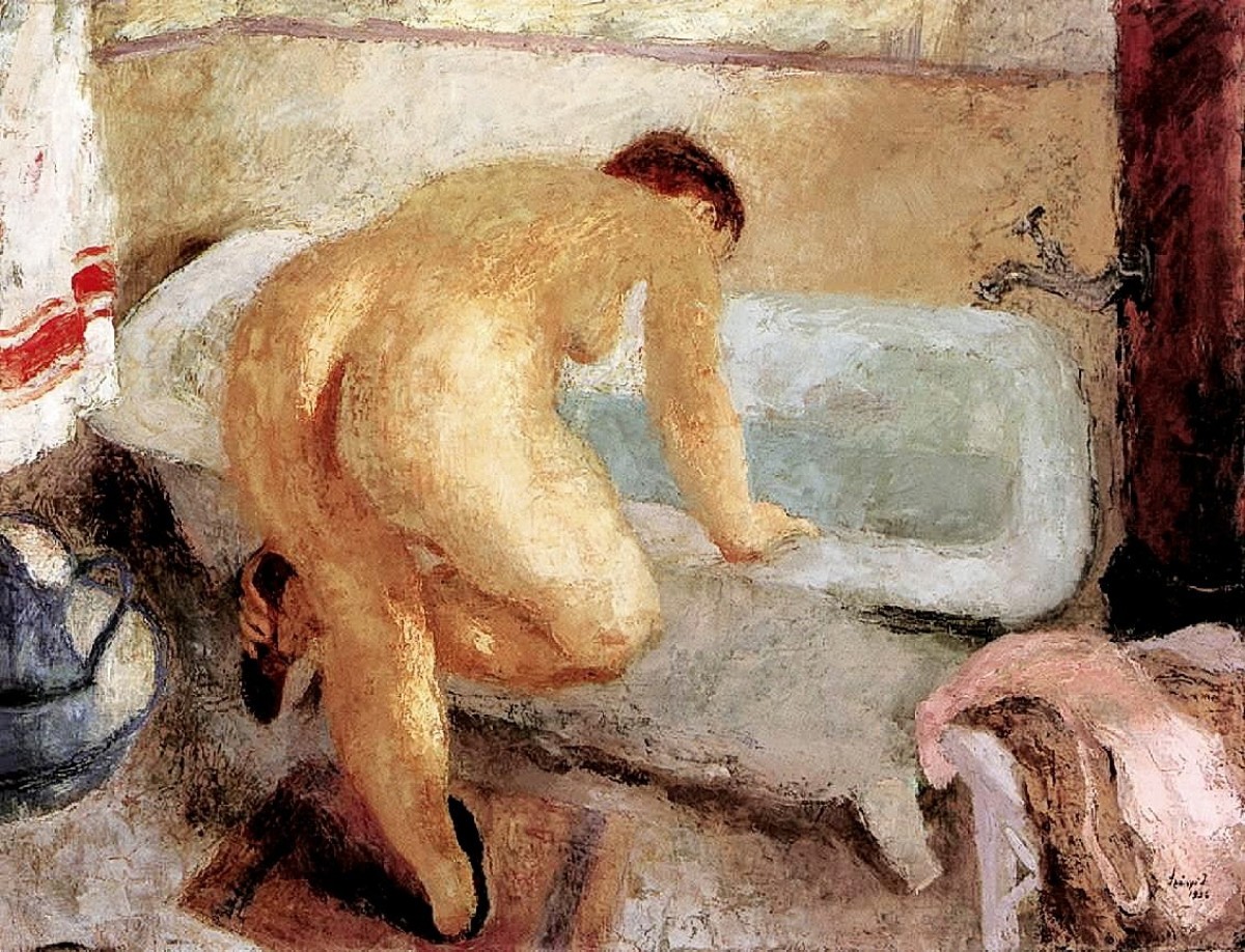 "Painting. Nude" by István Szőnyi