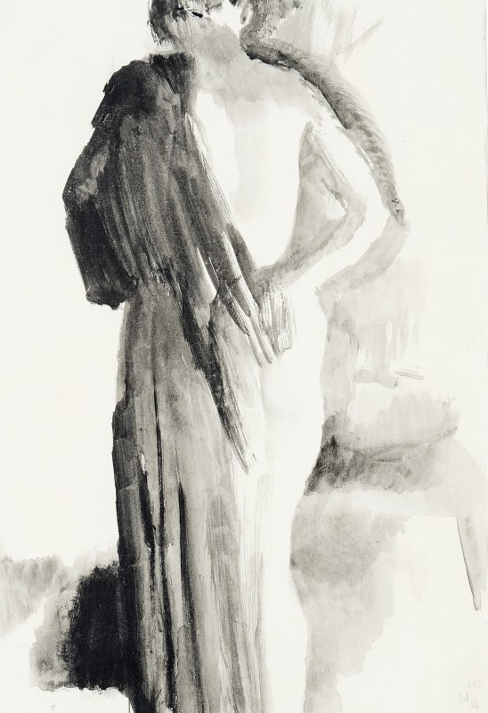 "Desen. Nud" by Vladimir Vasilyevich Lebedev