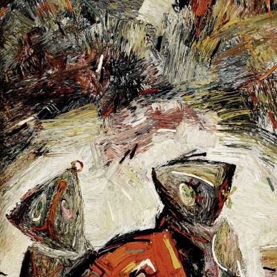 "Motiv" by Anatol Ghimpu, 1994, 1000x700mm, ulei pe pânză