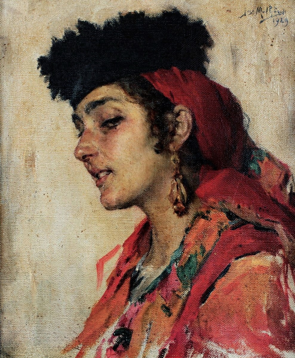 "Живопись. Портрет" by Джосе Малхоа
