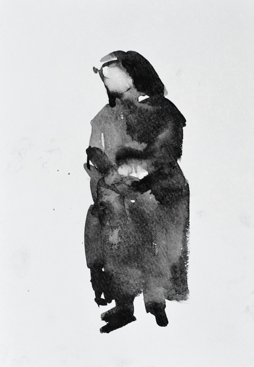 "Crochiu. Figură" by Andriana Popodneac, 2016
