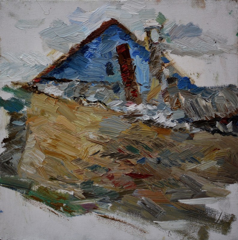 "Живопись. Пленэр. Пленэр в Молдове" by Нина Апостол, масло / холст