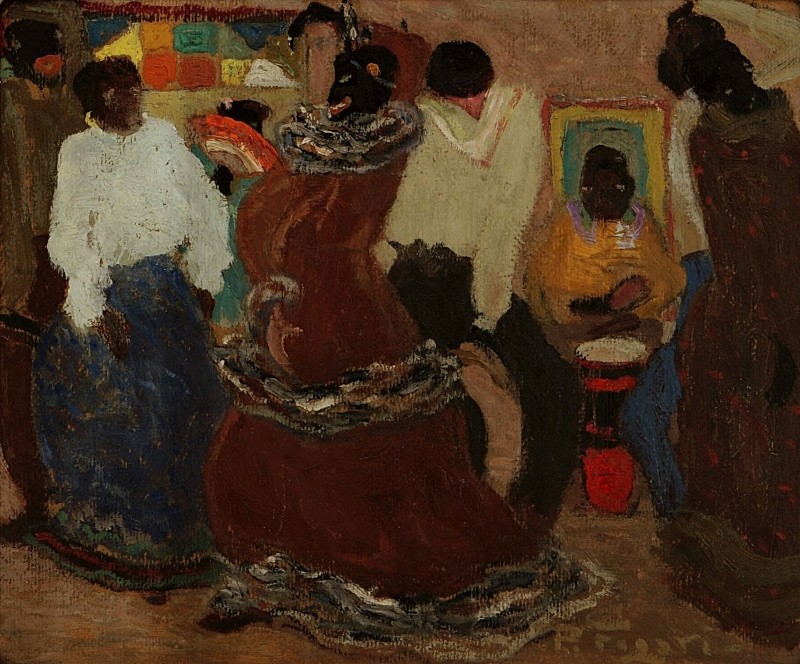"Painting. People" by Pedro Figari