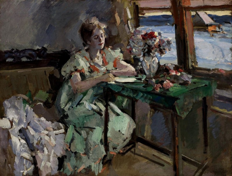 "Композиция" by Константин Алексеиевич Коровин