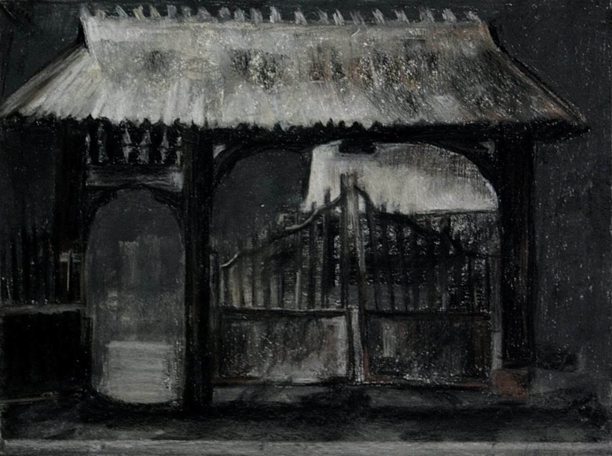 "Studiu" by Elena Moraru, 2013, oil on canvas