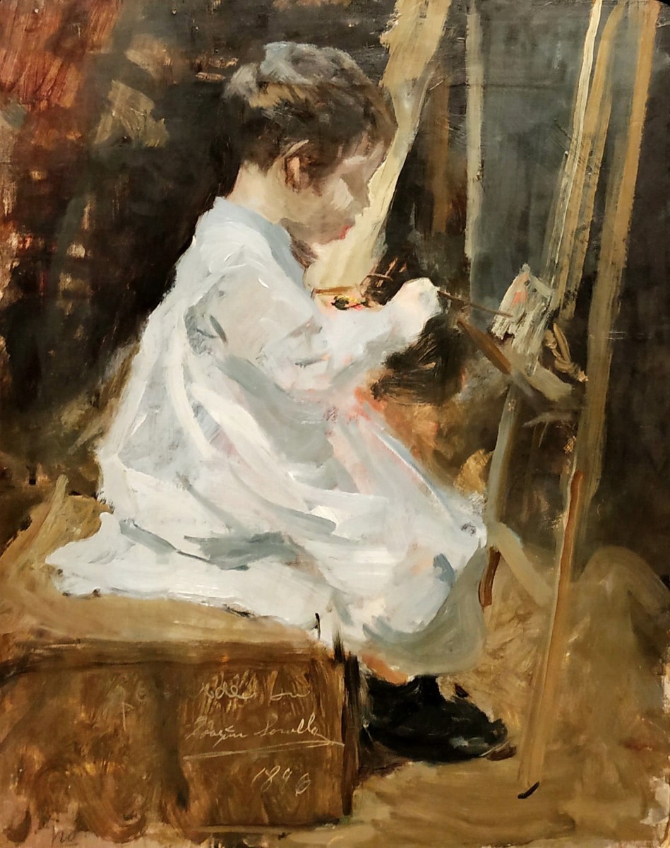 "Painting. Figure" by Joaquin Sorolla and Bastida
