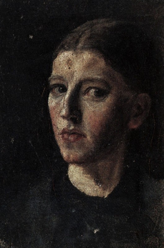 "Pictură. Portret" by Anna Ancher