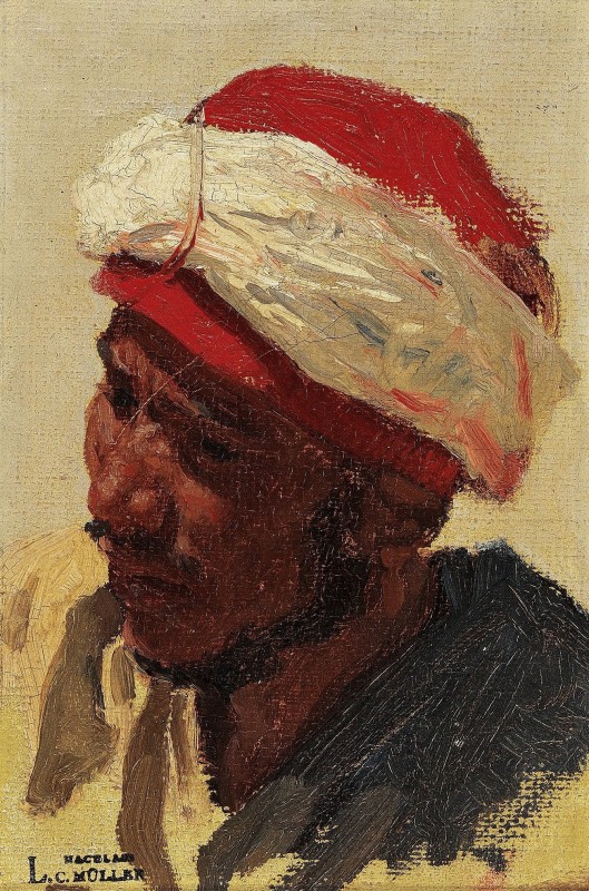 "Живопись. Портрет" by Леополд Cарл Мюллер