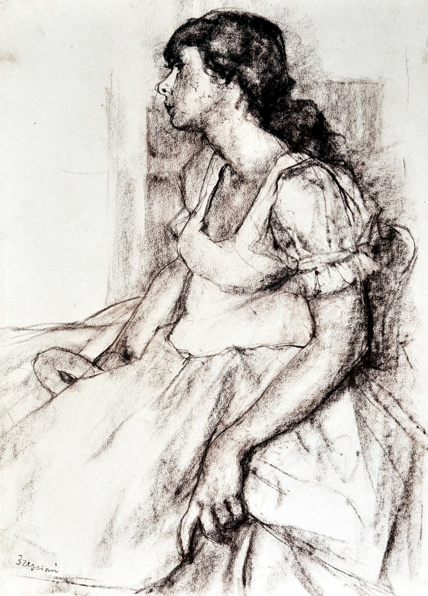 "Drawing. Figure" by Antonio Bresciani